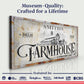 Rustic Vintage Farmhouse Sign