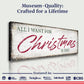 All I Want For Christmas Is You Sign III