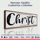 I Can Do All Things Through Christ Who Strengthens Me Faith Sign II