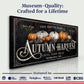 Family Autumn Harvest Thanksgiving Sign - view 5