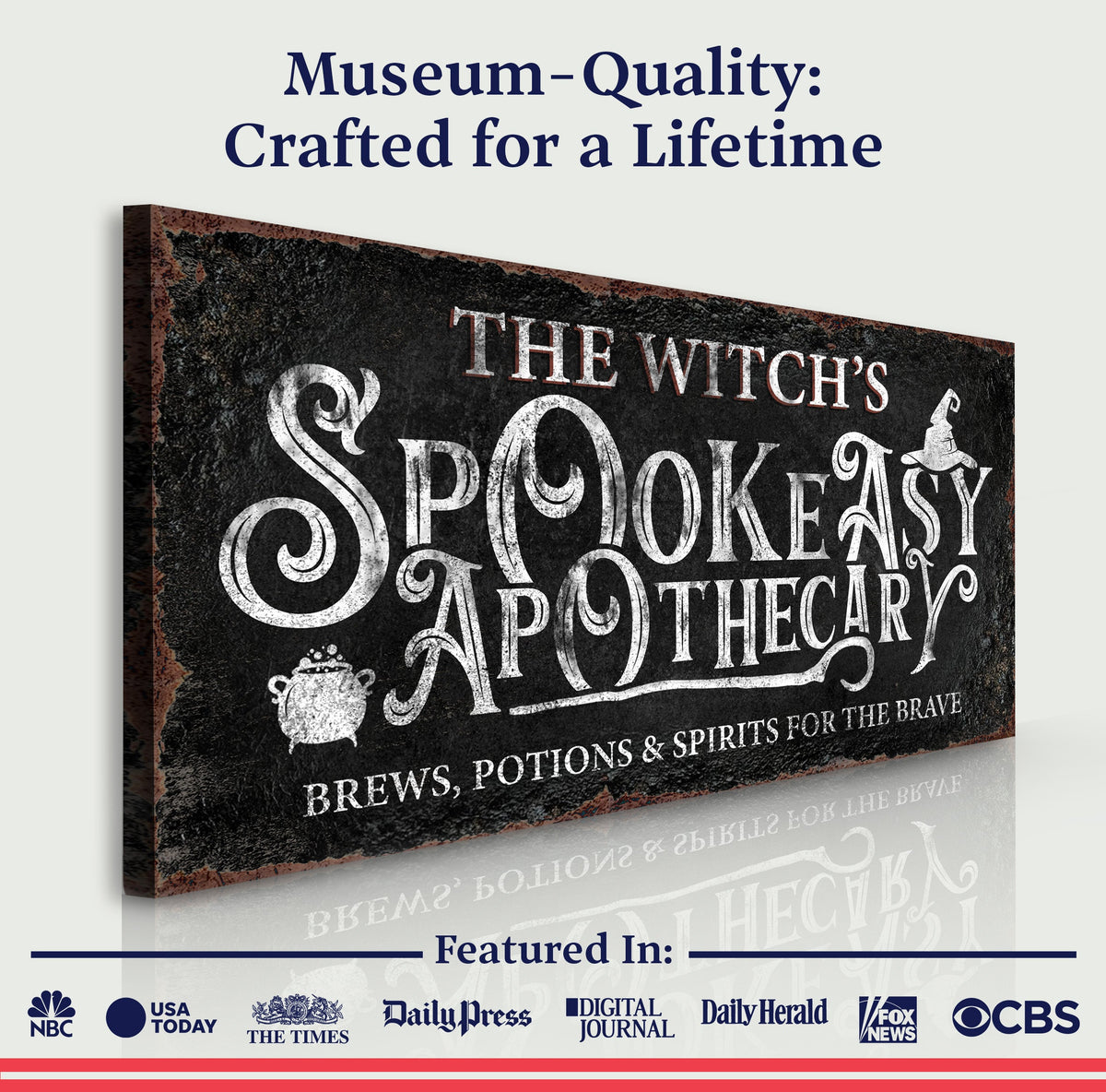 The Bewitched Speakeasy Bar Halloween Sign - view 5