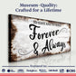 To Have And To Hold Forever And Always Sign II