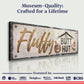 Fluffy Butt Hut Chicken Coop Sign II