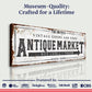 Vintage Antique Market Sign II