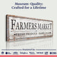 Farmers Market Sign III