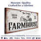 Rustic Farmhouse Sign XI