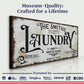 The Laundry Room Sign VII