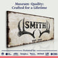 Rustic Family Antler Sign II