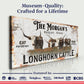 Personalized Long Horn Cattle Sign II