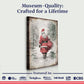 Vintage Christmas Santa Claus Wall Art V