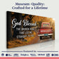 Custom Vintage Truck Couple Sign II