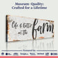 Life Is Better On The Farm Sign IX