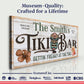 Personalized Tiki Bar Sign