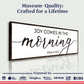 Joy Comes In The Morning Faith Sign III