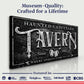 Haunted Graveyard Tavern Halloween Sign II - view 4