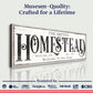 Vintage Homestead Sign III