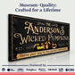 Personalized Wicked Pumpkins Halloween Sign - view 4