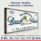 Personalized Beach House Sign III