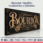 Personalized Bourbon Bar Sign II