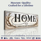 Home Is Where You Hang Your Antlers Sign II