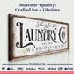 The Never Ending Cycle Laundry Sign