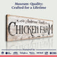 Chicken Farm Farmhouse Sign III