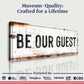 Be Our Guest Sign V