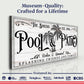Personalized Pool & Patio Sign VI