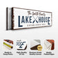 Family Lake House Arrow Sign II
