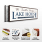 Family Lake House Arrow Sign III