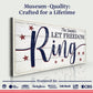 Let Freedom Ring Personalized Sign