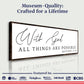 With God All Things Are Possible Faith Sign III