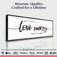 Act Justly Love Mercy Walk Humbly Faith Sign III