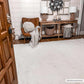 Judy White Washable Area Rug - Clearance