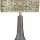 Kabankalan Seagrass Resin Table Lamp