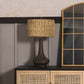 Kabankalan Seagrass Resin Table Lamp