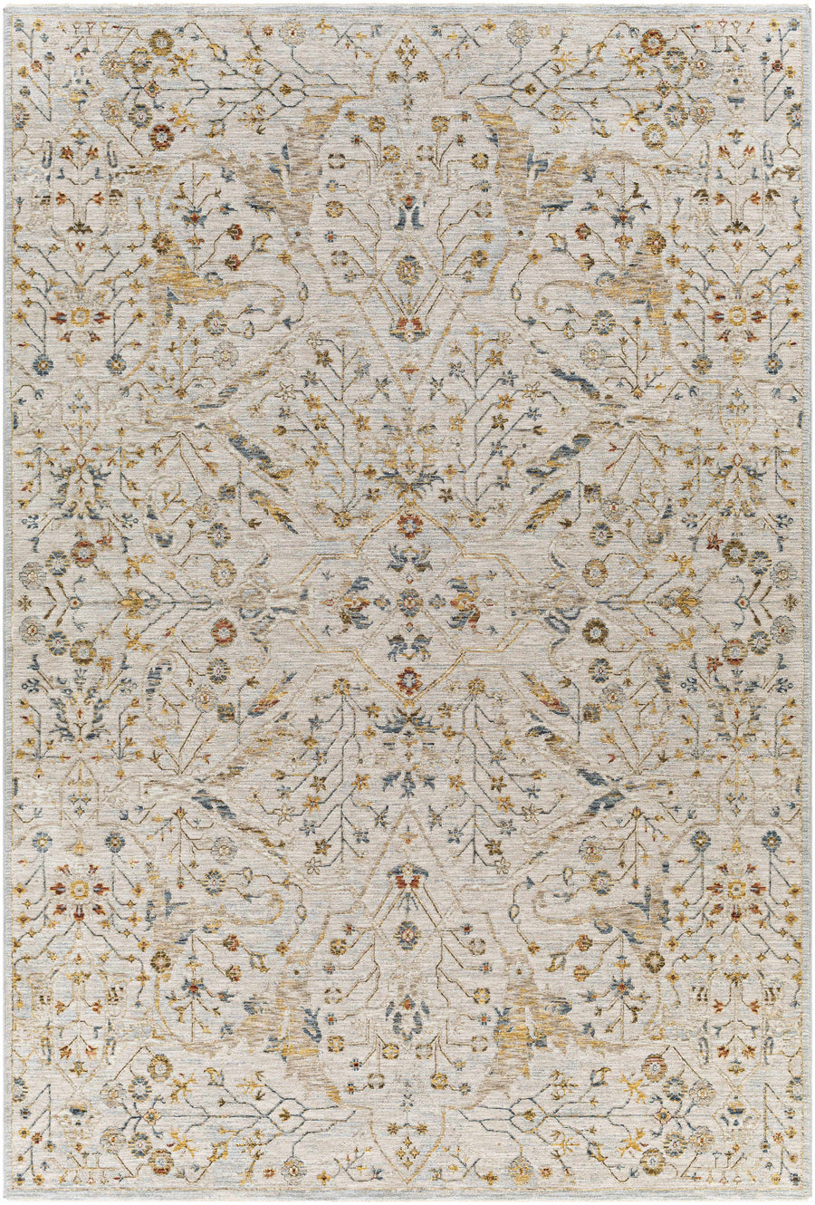 Kabungahan Oushak Style Floral Rug