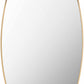 Kopparberg Gold Frame Round Mirror