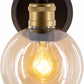Leabrook Black Metal Wall Sconce
