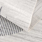 Thad Medium Gray Washable Area Rug