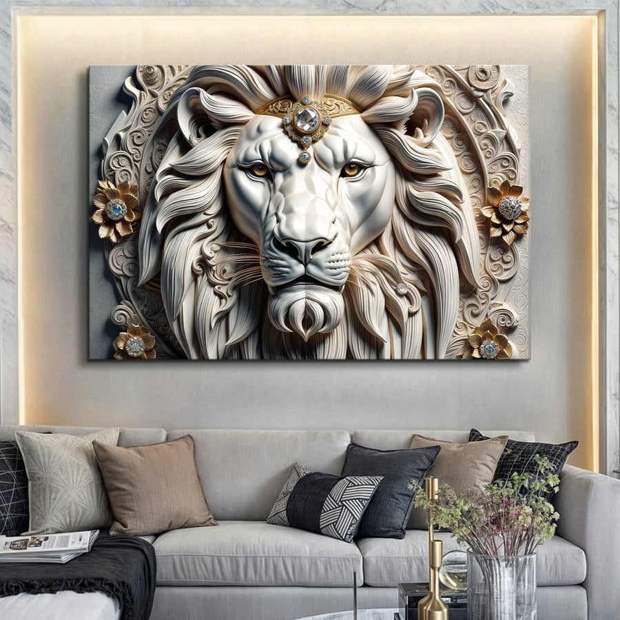 Majestic Lion Wall Art II
