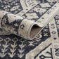 Cabacungan Cream & Gray Washable Area Rug - Clearance