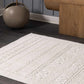 Bahar Cream Washable Area Rug