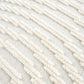 Deron White Washable 3D Rug