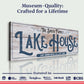 Personalized Lake House Sign III