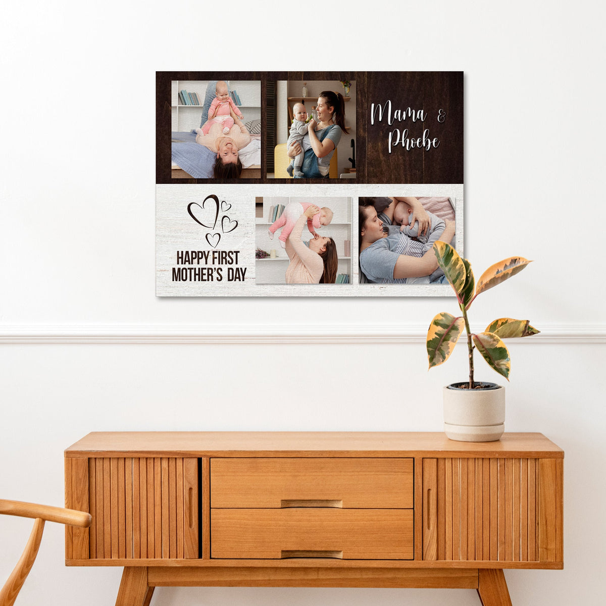 Happy First Mother's Day Sign