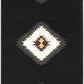 Buckhaven Black Southwestern Area Rug