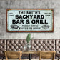 Backyard Bar & Grill Sign XXIV