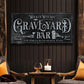 Wicked Witches' Graveyard Bar Halloween Sign II - view 3