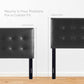 Lily Upholstered Vinyl King Headboard by Modway